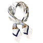 Retro Chic Silk Scarf
