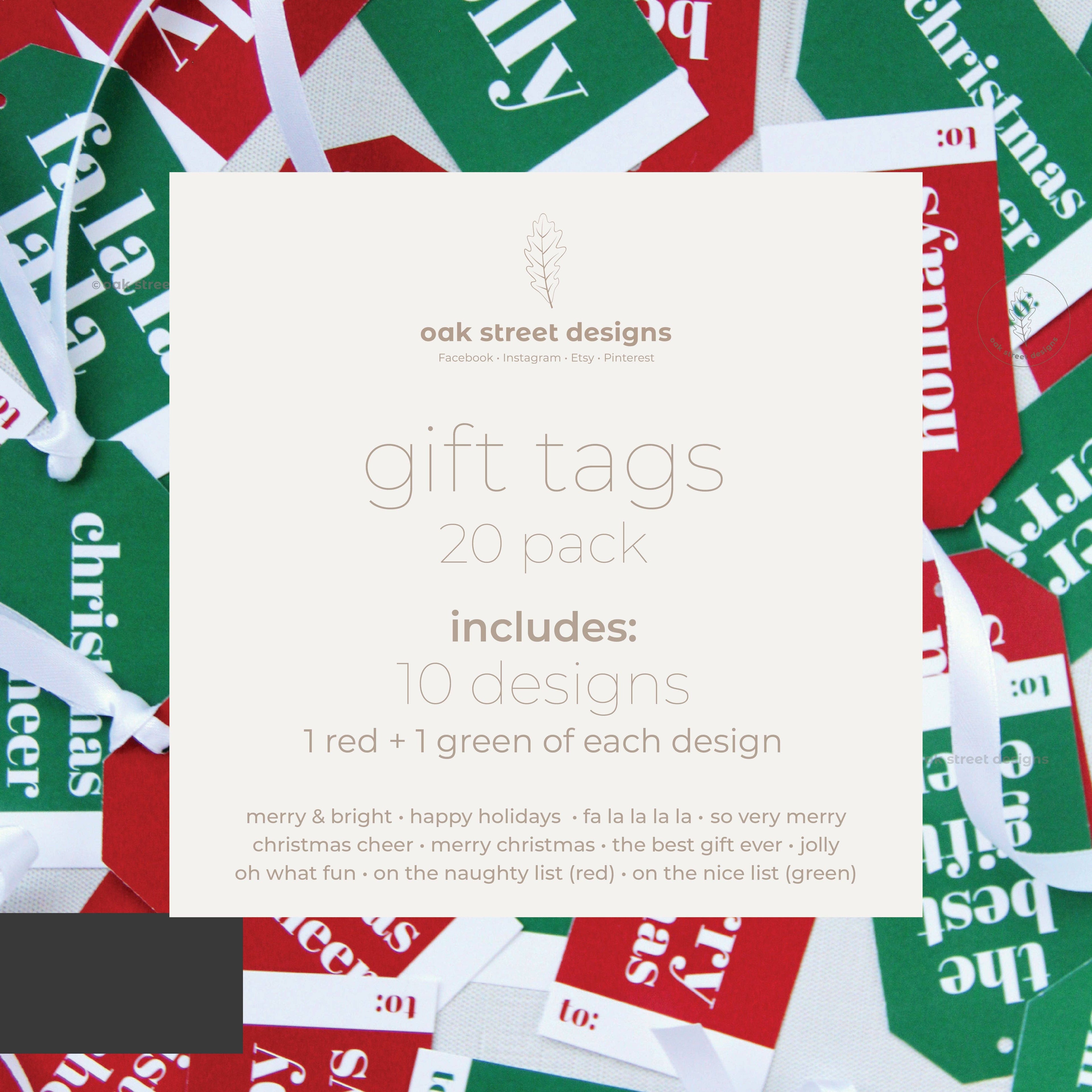 Holiday Gift Tags