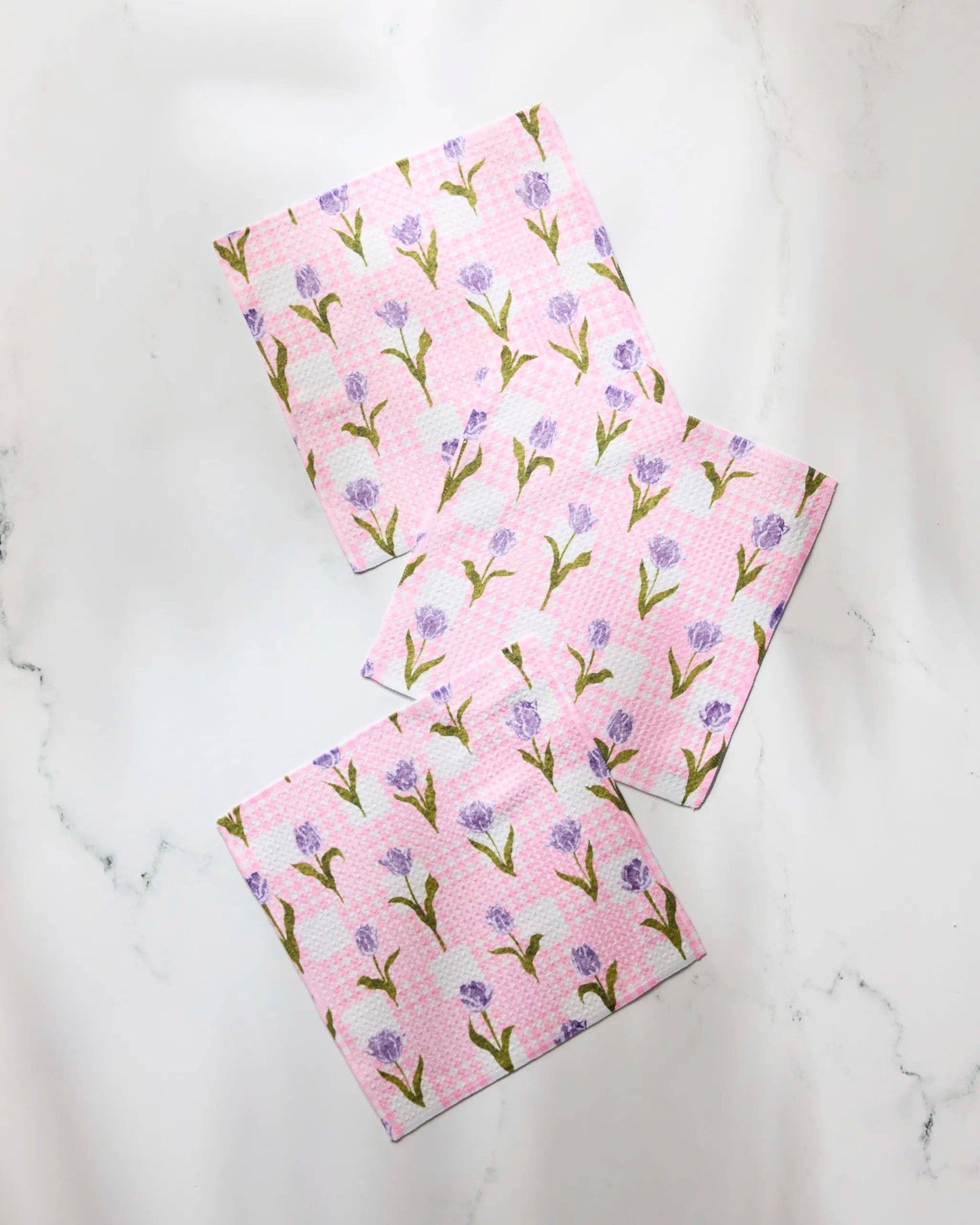 Geometry Tulip Town Dishcloth Set