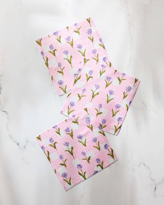 Geometry Tulip Town Dishcloth Set