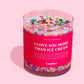 Love You More Than Ice Cream Candle