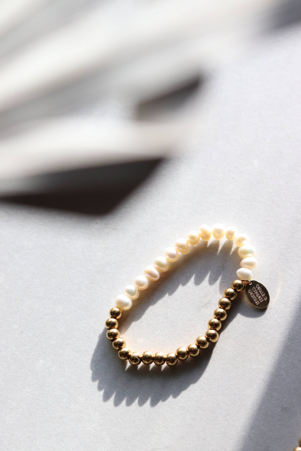 Half Pearl Bracelet - Water Resistant