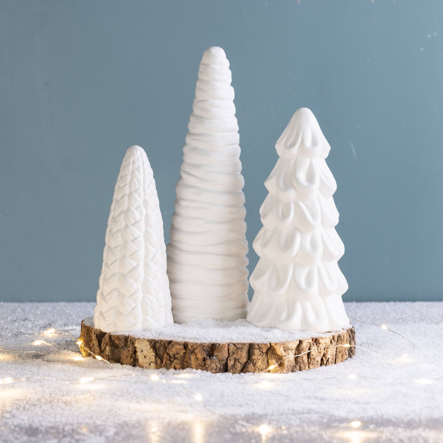 White Christmas Tree