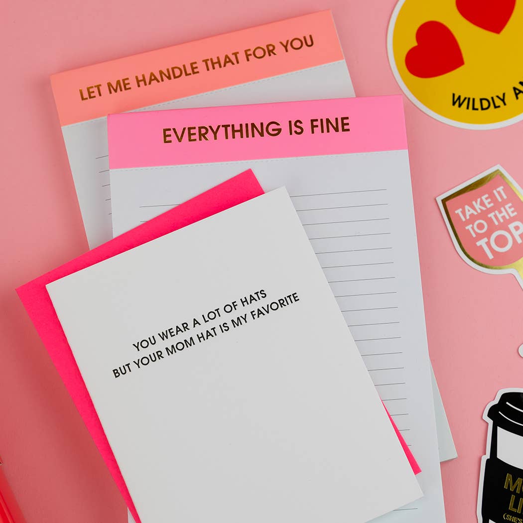 Everything is Fine Notepad