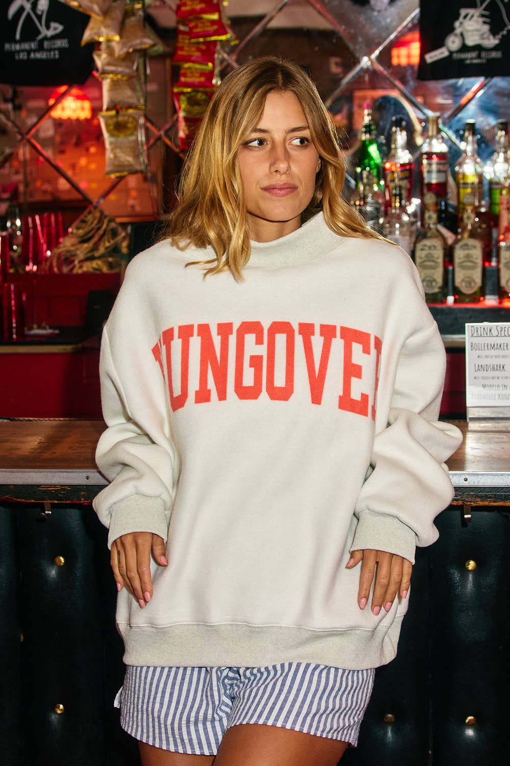 Fireball Mock Reversible Sweatshirt