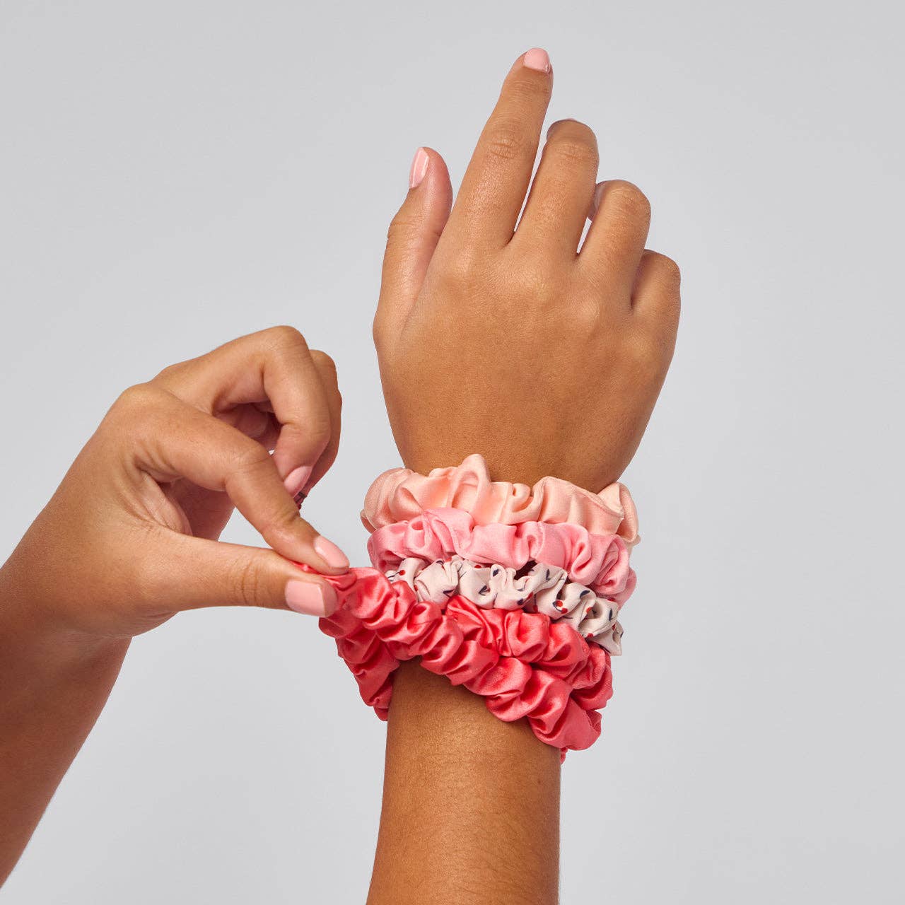 Cherry Blossom Scrunchie Set