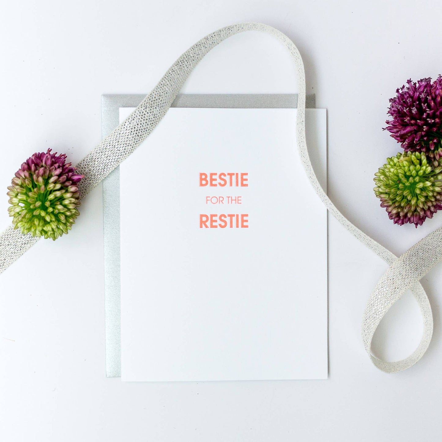 Bestie for the Restie Greeting Card