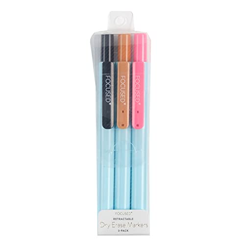 Retractable Dry Erase Marker Set