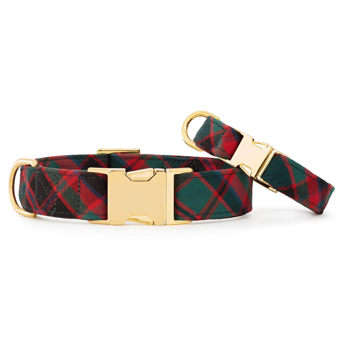 The Foggy Dog Highland Plaid Dog Collar