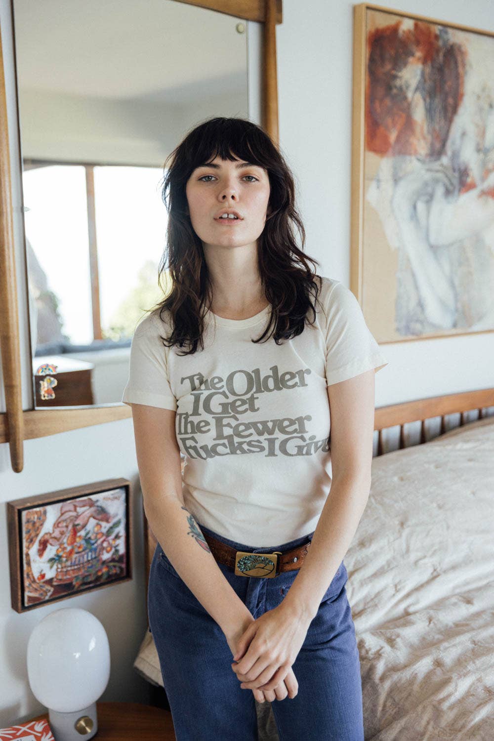 The Older I Get Fitted Crewneck