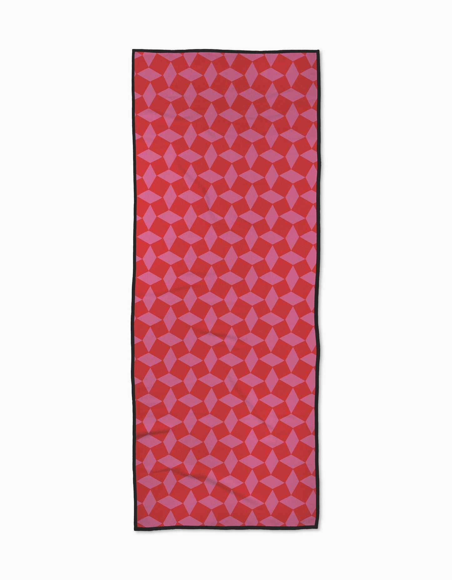 Circus Stand Pink Red Yoga Towel