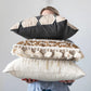Diamond Pattern Cotton Pillow