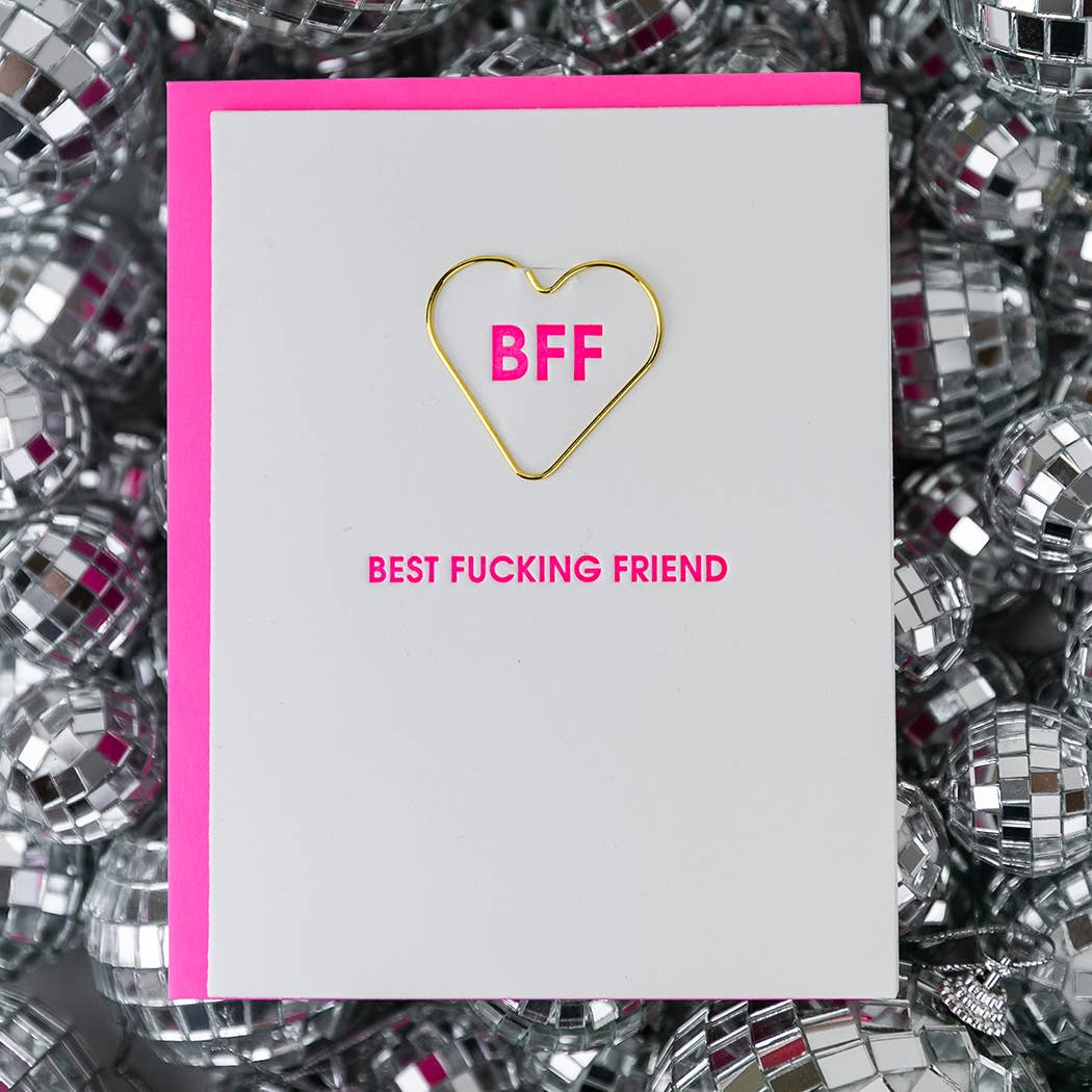 Best F*cking Friend Greeting Card