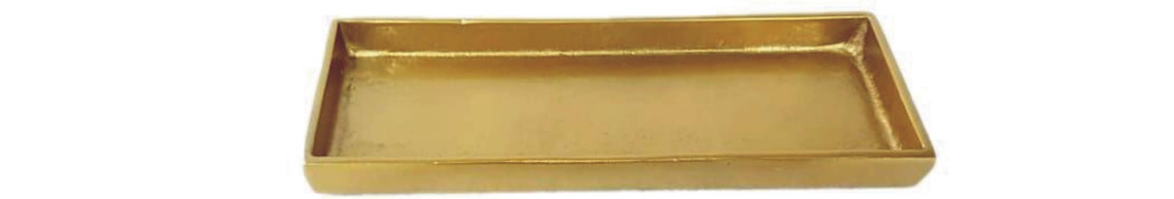 Rectangular Brass Antique Plate