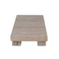 Travertine Footed Tray