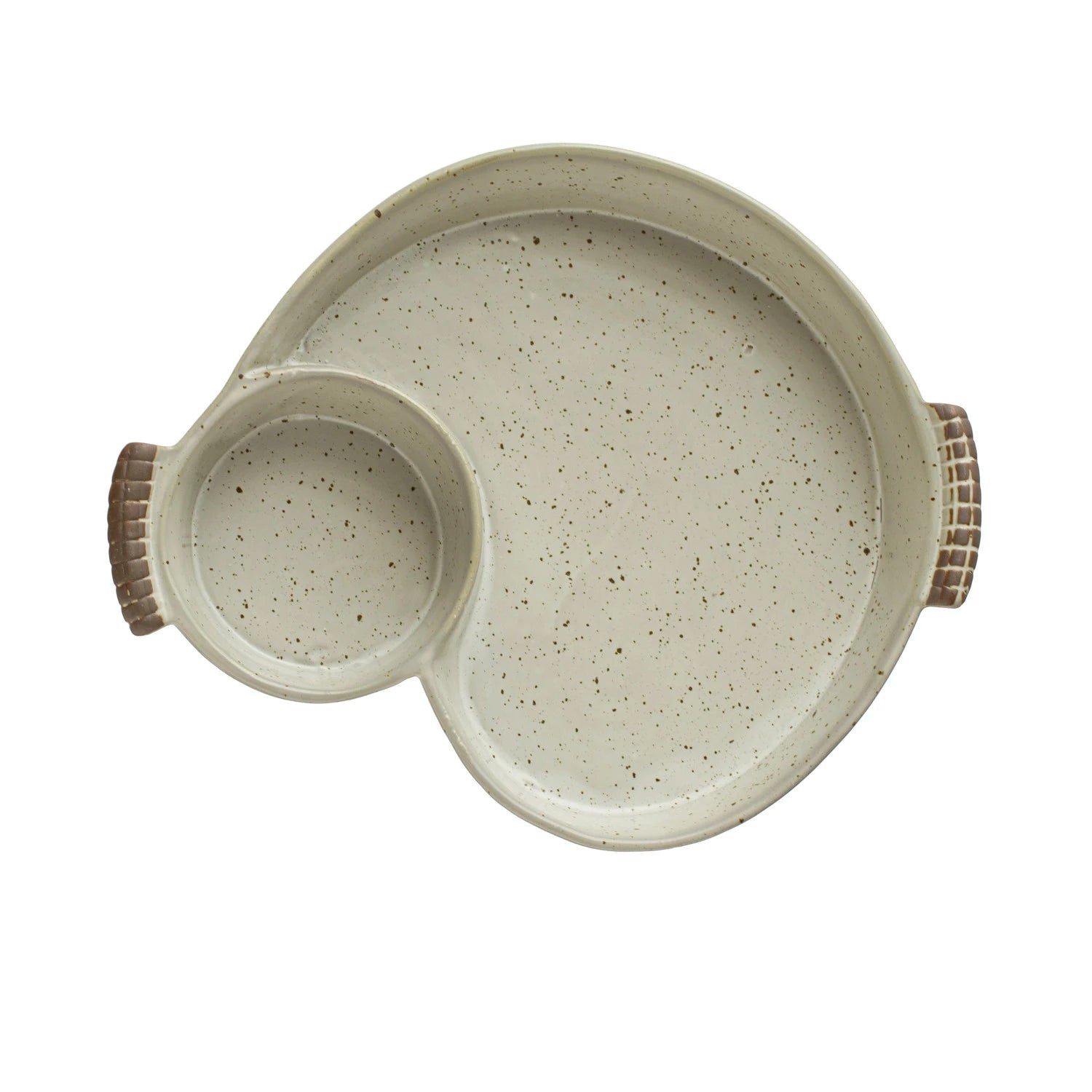 Chip + Dip Ceramic Bowl