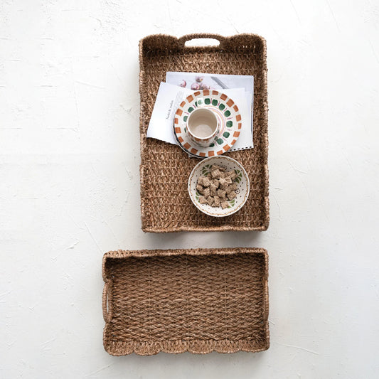 Decorative Braided Bankuan Trays