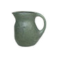 Matte Green Stoneware Pitcher