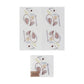 Paper Cocktail Napkins w/ "Oysters" (Contains 50 Folded Pieces) ©