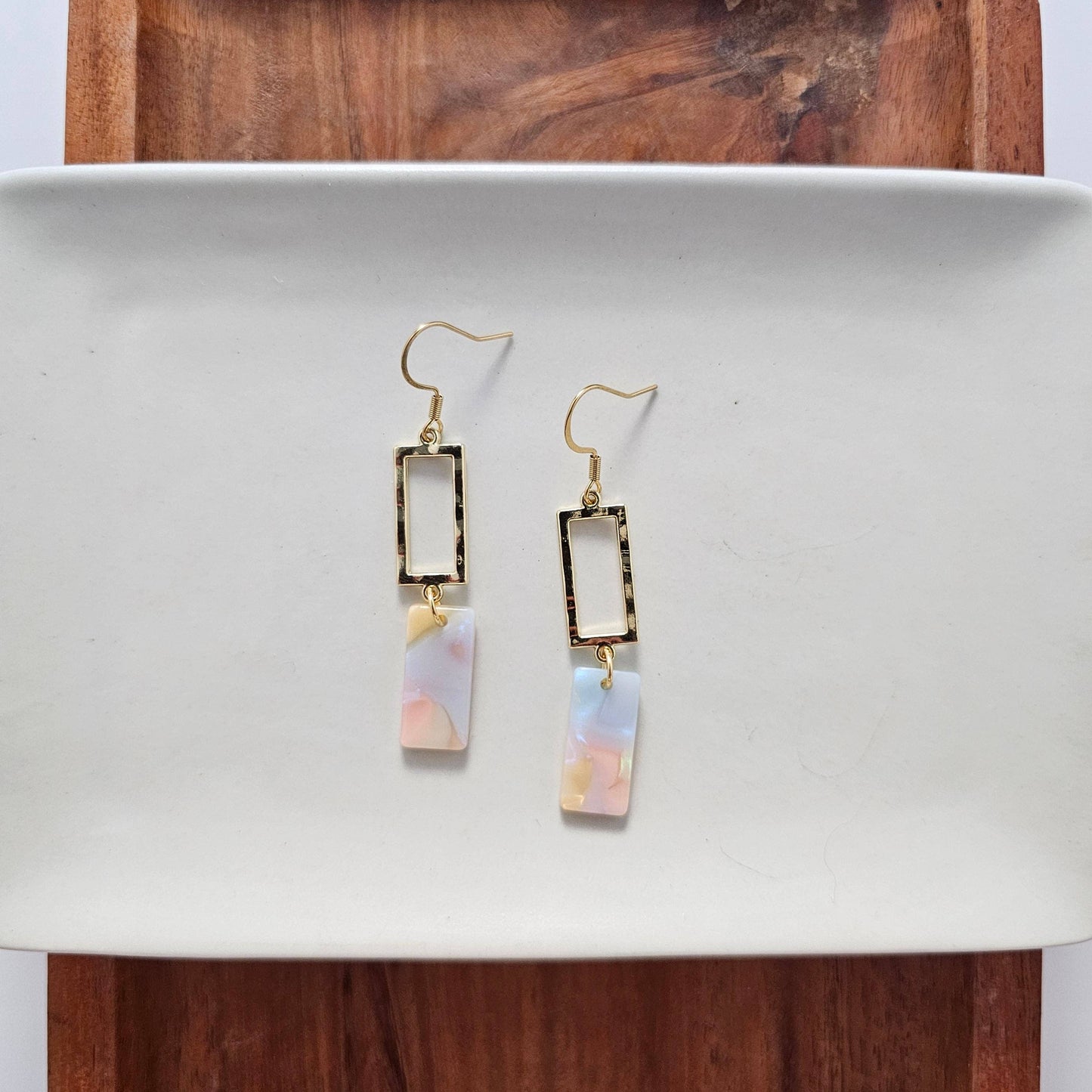 Raya Earrings - Pastel Rainbow