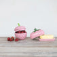 Ceramic Strawberry Jar with Lid