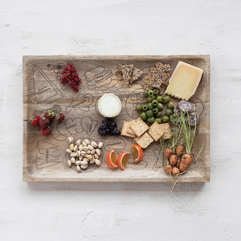 Wood Charcuterie Board