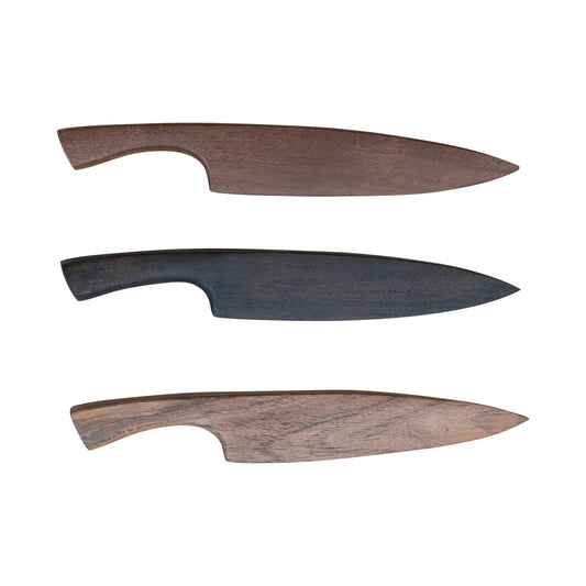 Acacia Wood Cheese Knife, 3 Colors