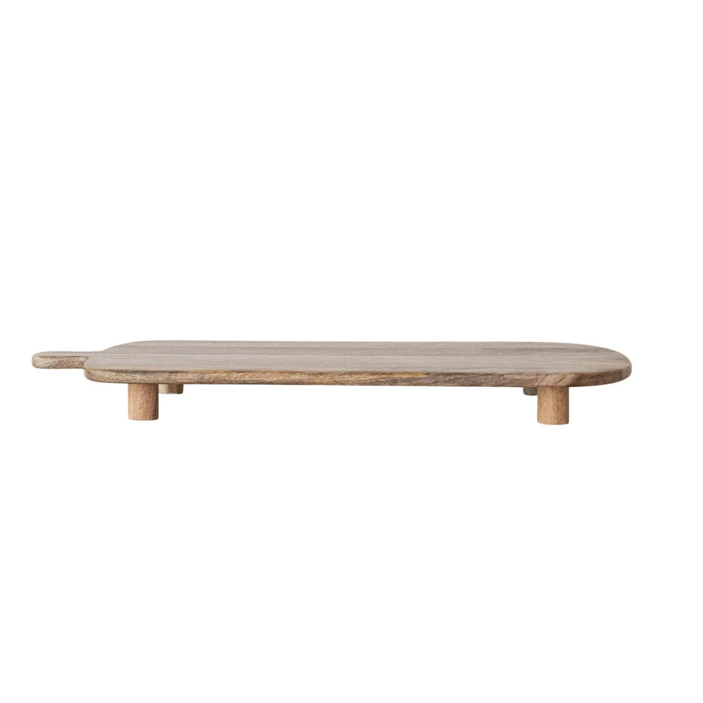 Wood Footed Cheese or Serving Board