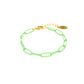 Paperclip Chain Link Bracelet