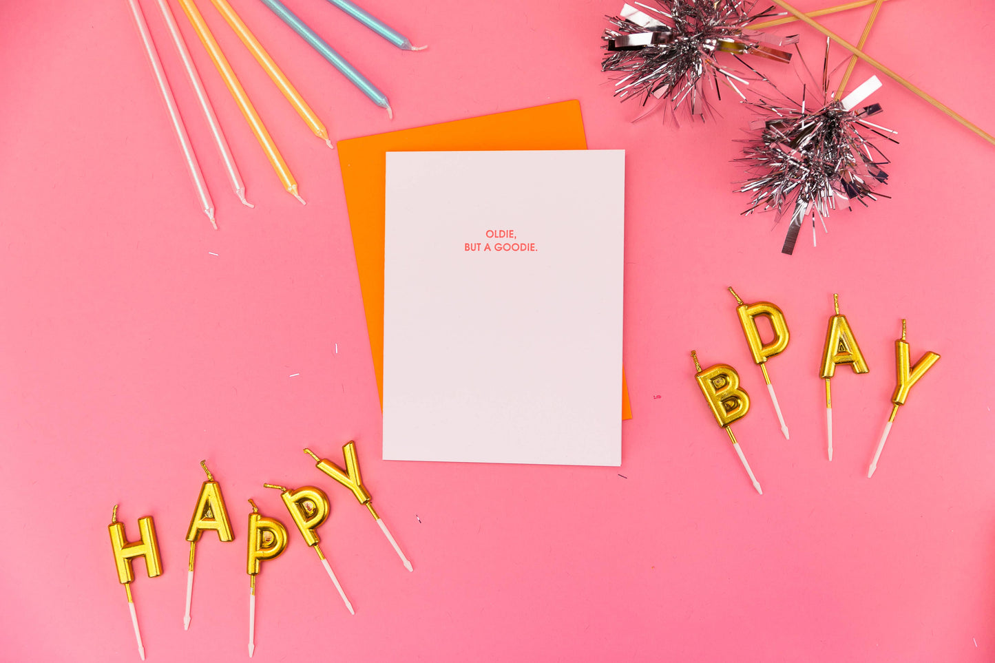 Chez Gagné - Oldie But a Goodie - Friendship Birthday - Letterpress Card