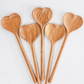 Heart Shaped Wooden Spoon