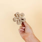 Cutout Flower Claw Clip