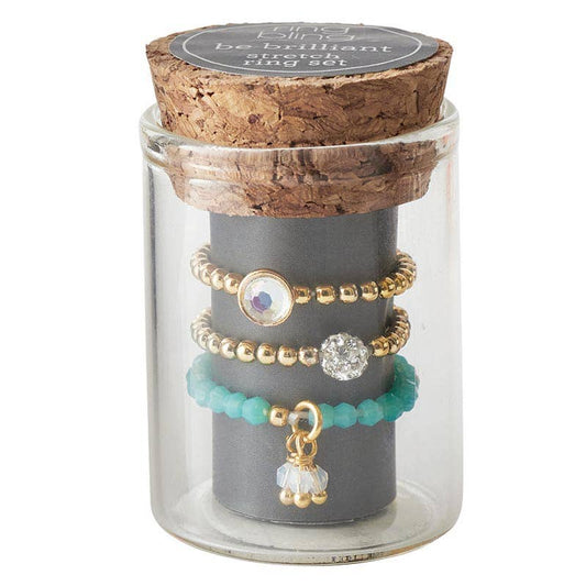 Be Brilliant Stretch Ring Set