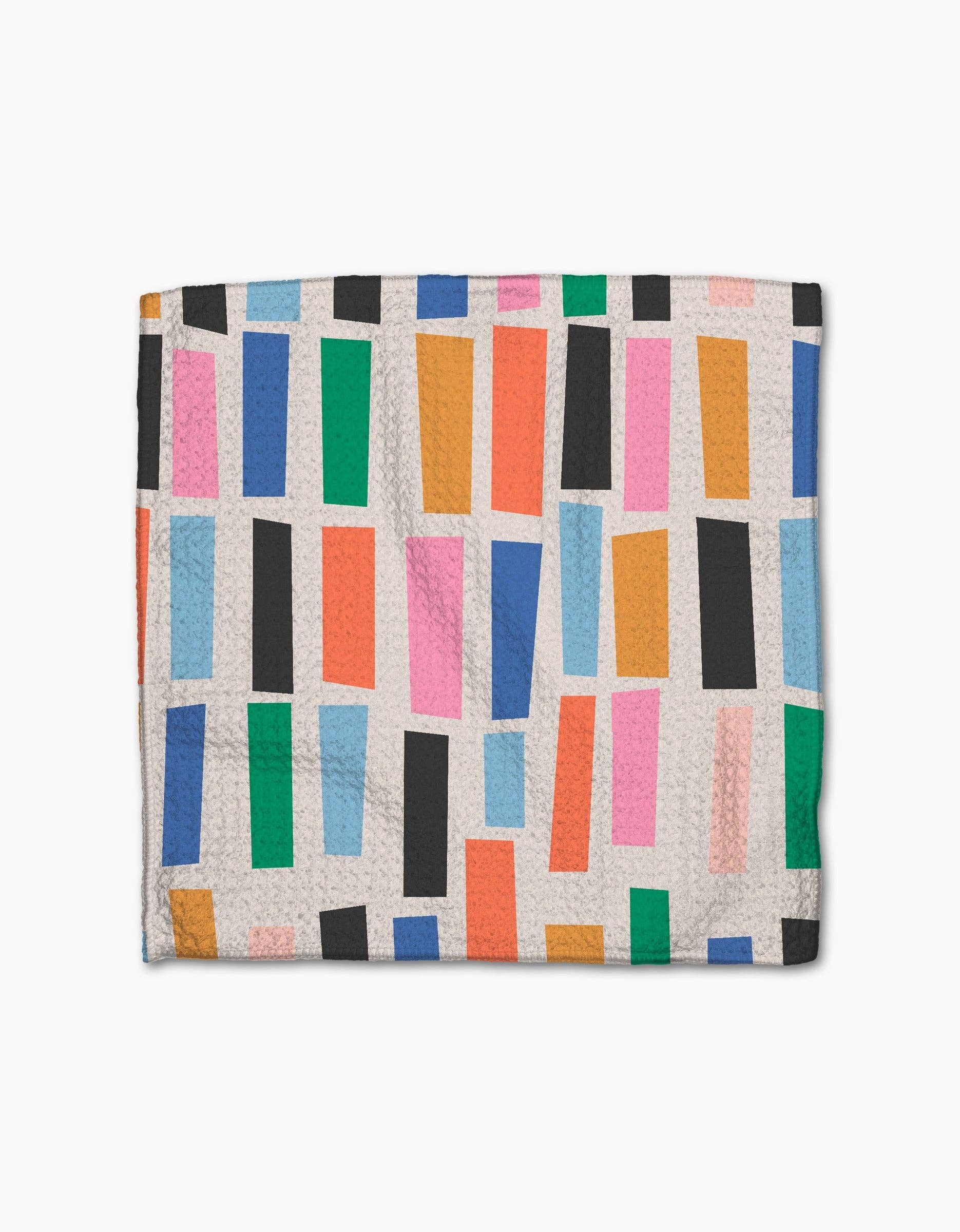 Geometry Fruit Basket Dishcloth Set