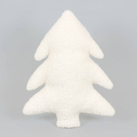 Sherpa Christmas Tree Pillow