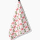 Geometry Be Merry Plaid Tea Towel