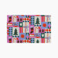 Geometry Festive Christmas Quilt Not Paper Towel