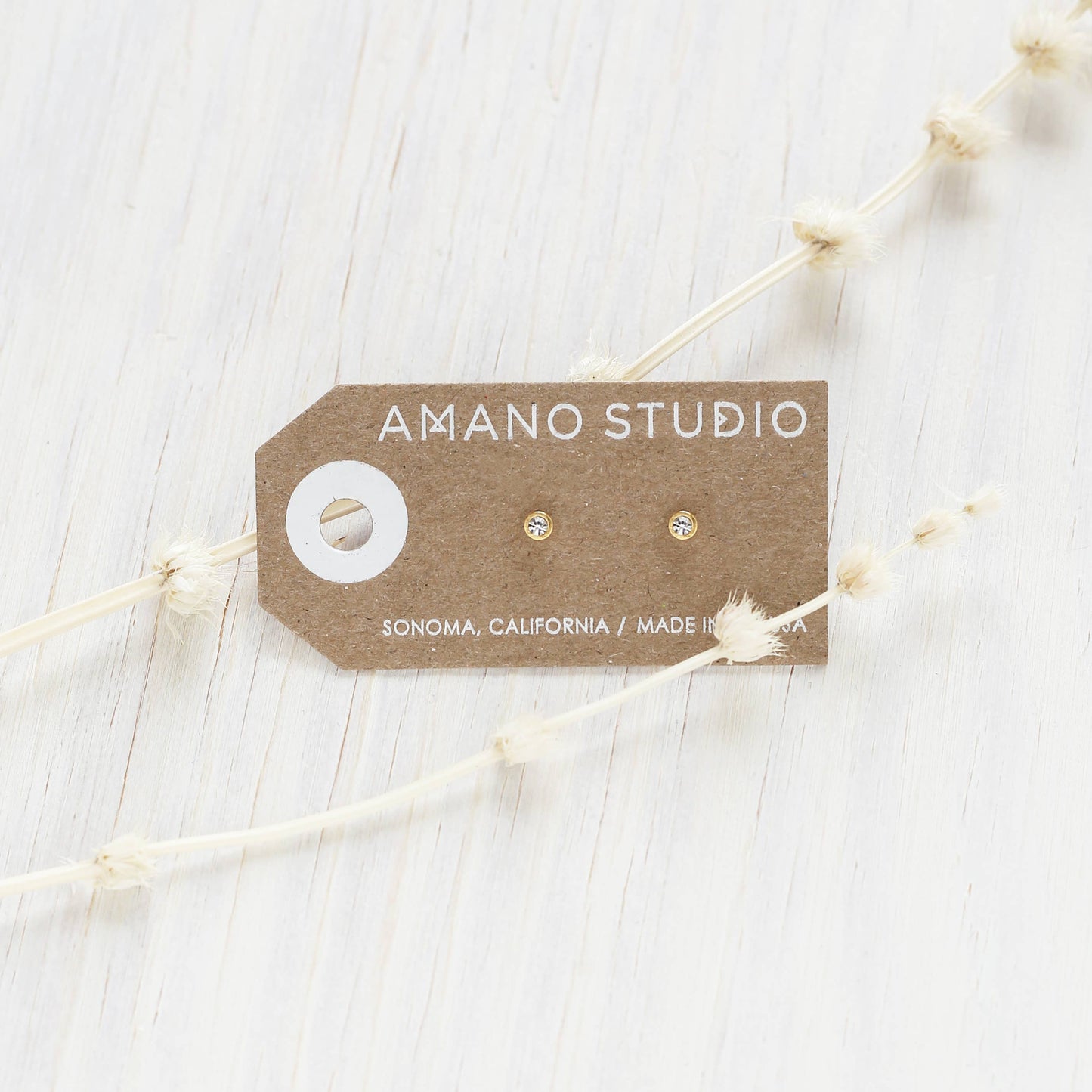 Tiny Dot Stud Earring