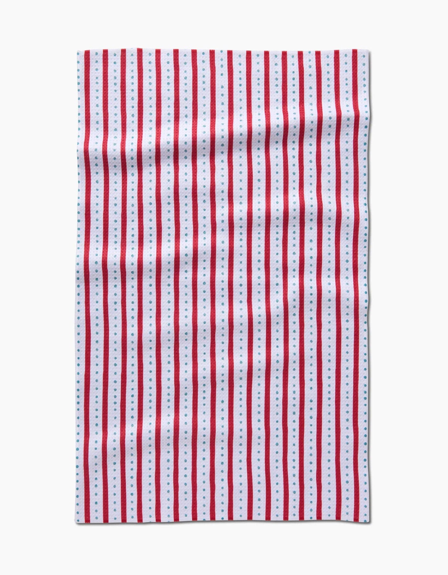 Geometry Candy Stripes Tea Towel