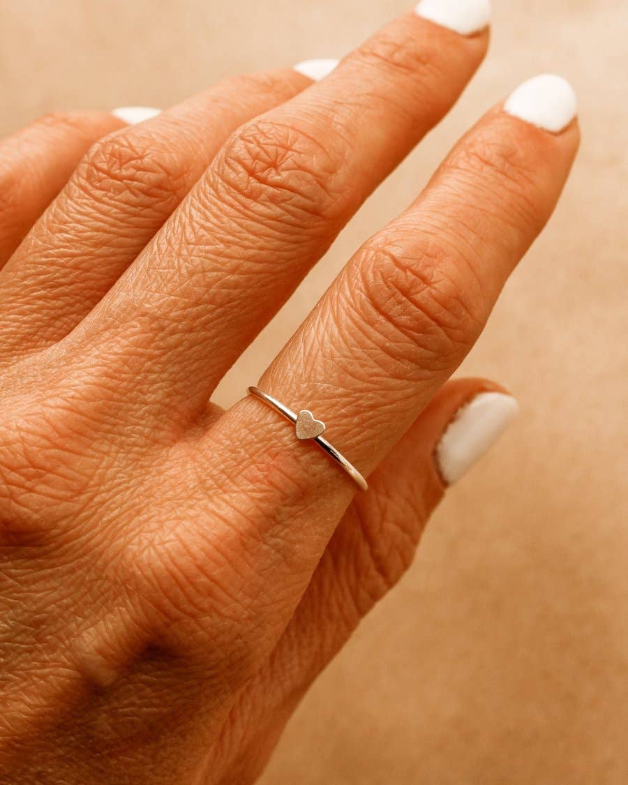 Tiny Heart Ring