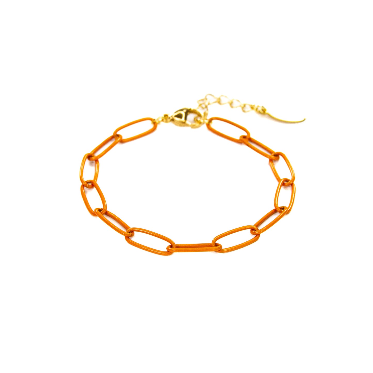 Paperclip Chain Link Bracelet