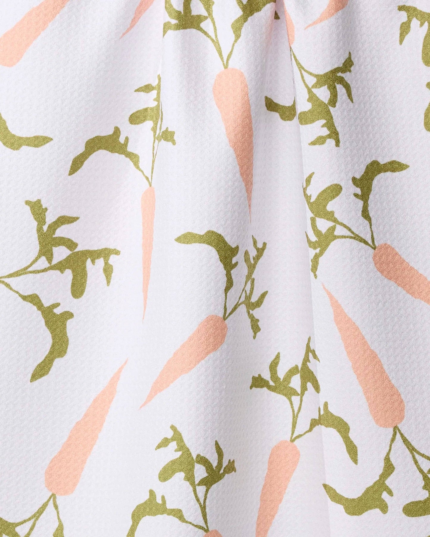Geometry Carrot Toss Tea Towel