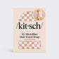 Kitsch Terracotta Checker XL Hair Towel Wrap