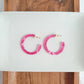 Camy Hoops Pink