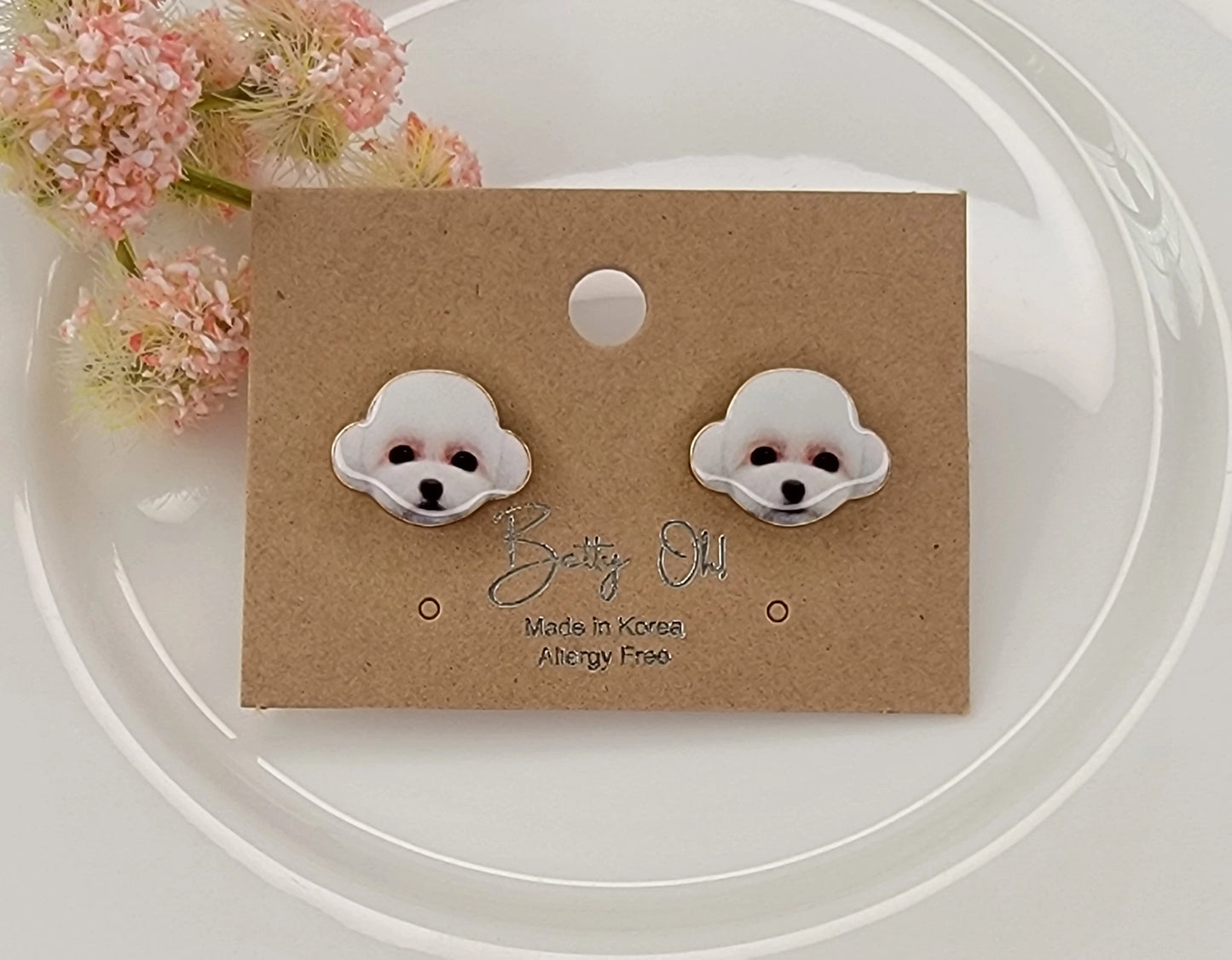 Dog Stud Earrings