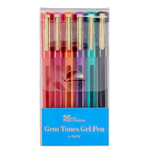 Gel Pen 6-pack - Gemtones
