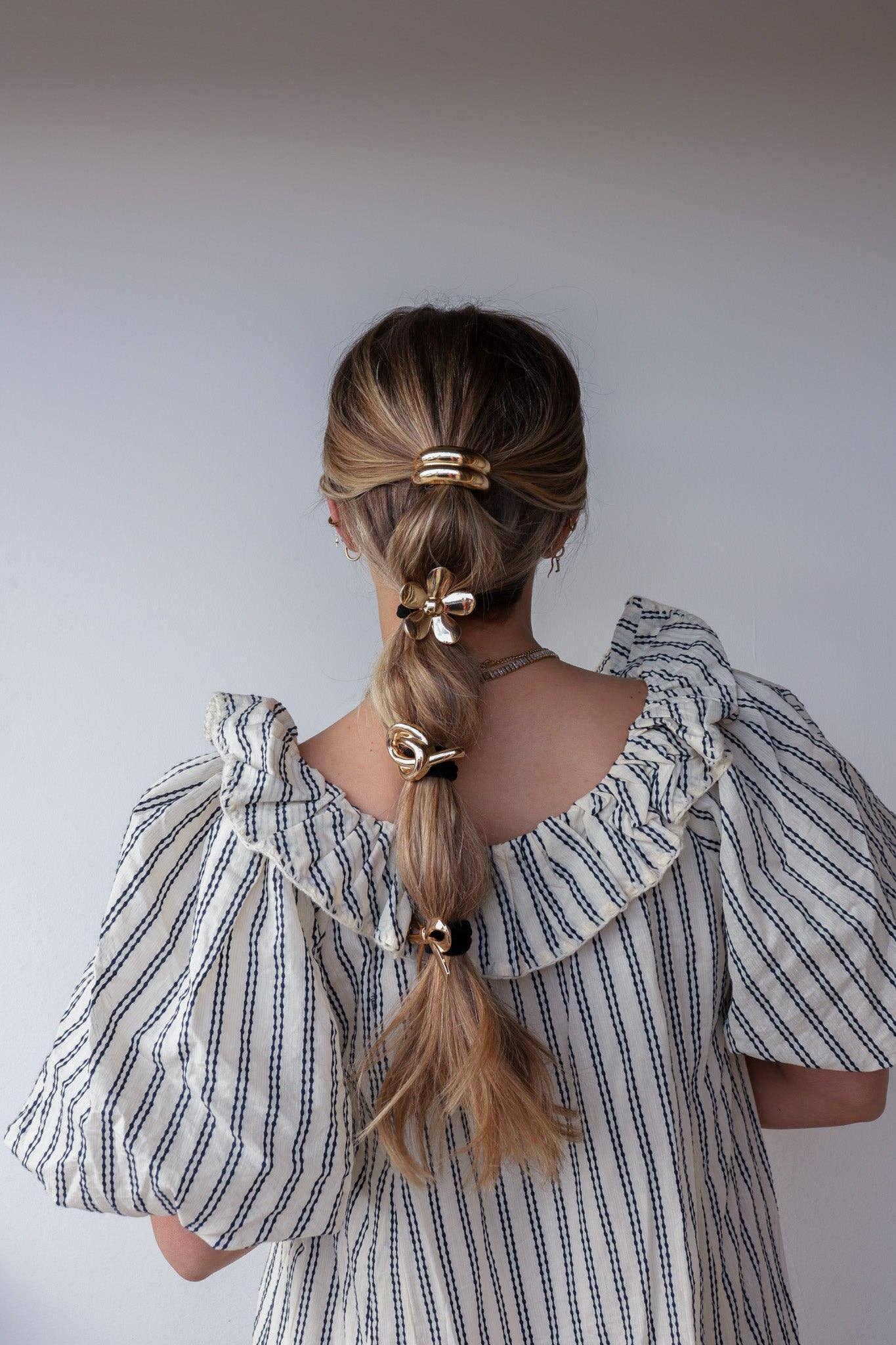 Gold Ponytail Cuff