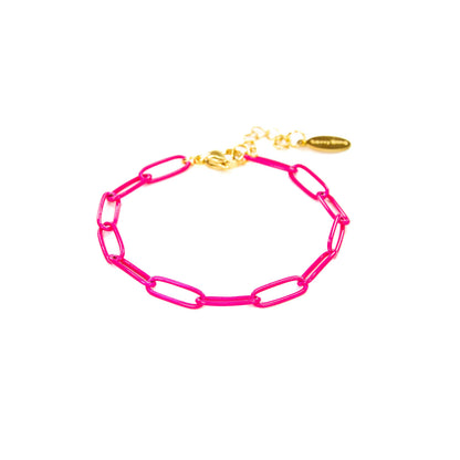 Paperclip Chain Link Bracelet