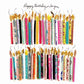 Happy Candles Cocktail Napkins