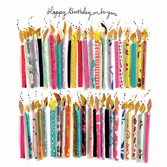Happy Candles Cocktail Napkins